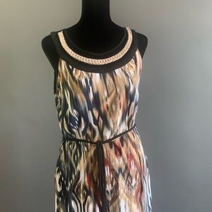 Sandra Darren Summer Maxi Dress, Size 4
